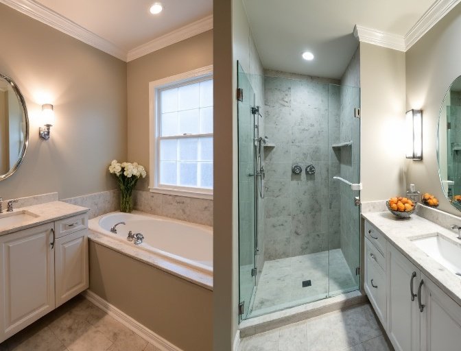 Salle de bain haut de gamme