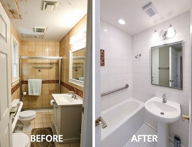 Rénovation salle de bain